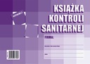 КНИГА санитарного надзора А5, отпечатанная Emeko 748 LODŹ