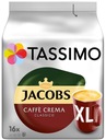 Kapsule TASSIMO Jacobs Caffe Crema Classico XL 16 Značka Tassimo