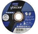 Диск отрезной NORTON VULCAN 125x1 INOX STEEL 25 шт.