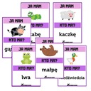 У МЕНЯ ЭТО ЕСТЬ, У КОГО ЭТО ЕСТЬ? развивающая игра ЖИВОТНЫЕ