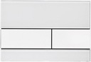 КНОПКА Смыва для унитаза TECE Square, БЕЛОЕ СТЕКЛО