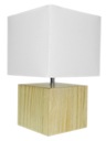 Nočná stolná lampa Drevená lampa na stôl 804 Dĺžka/výška 26 cm
