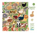 DJECO 03124 DREVENÉ MAGNETY ZVIERAT PUZZLE Značka Djeco