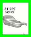 SILENCER END VOLVO S80 31.259 photo 2 - milautoparts-fr.ukrlive.com