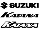 Наклейки на мотоцикл SUZUKI, набор из 6 шт.