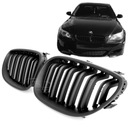 RADIATOR GRILLE ( NERKI) BMW E60 E61 03-10 LOOK M5 BLACK MATTE photo 1 - milautoparts-fr.ukrlive.com