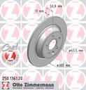 ZIMMERMANN DISCS REAR MONDEO IV KUGA 302MM photo 3 - milautoparts-fr.ukrlive.com