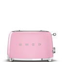 SMEG ТОСТЕР В СТИЛЬ 50-Х ПАСТЕЛЬНО-РОЗОВЫЙ - TSF01PKEU