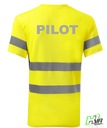 REFLEXNÉ FLUORESCENČNÉ TRIČKO 3M VZOR PILOT Model T-shirt odblaskowy PILOT