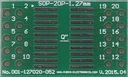 SO20,SOP20,SOIC20 1,27 мм на 2xIDC2x5.