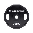 Zaťaženie potiahnuté/pogumované inSPORTline 20 kg