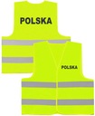 ПРЕДУПРЕЖДАЮЩИЙ ЖИЛЕТ С ЛОГОТИПОМ POLSKA REFLECTIVE XL