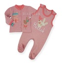 Кафтан + комплект Sleepsuits Bunny, 100% хлопок, 68 см