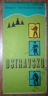 Чехія-Остравська область туристична карта 1983 р.