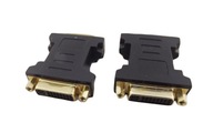 Адаптер DVI-Я 24 + 5 PIN-DVI-я 2x разъем муфта