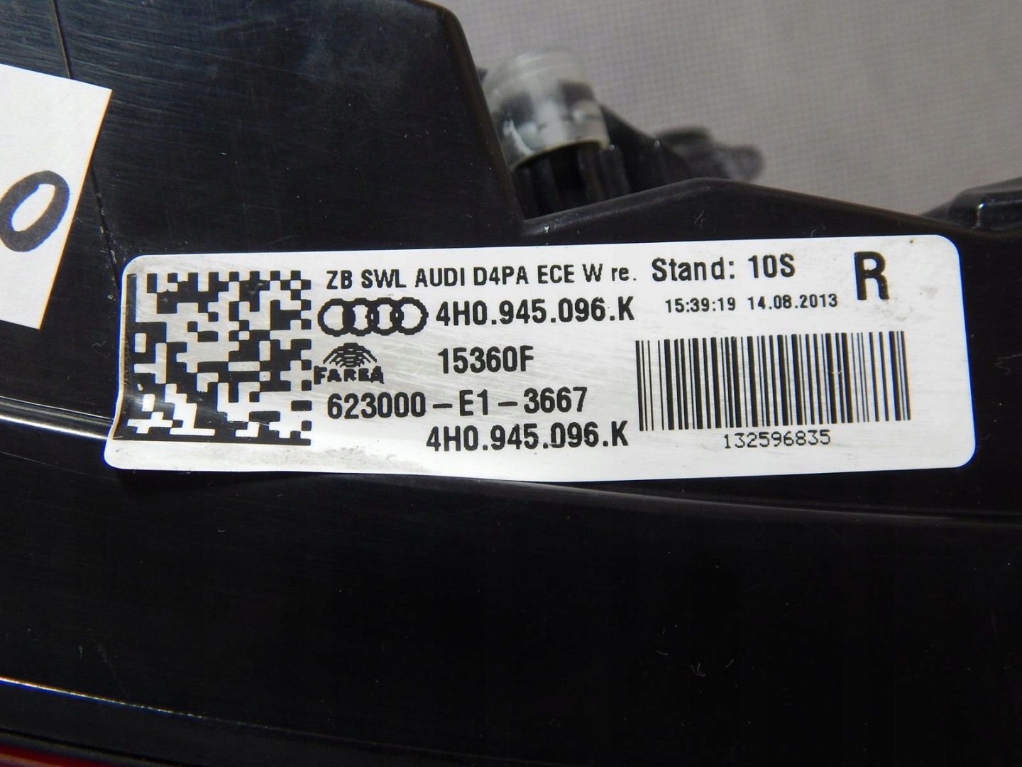 Audi A8 Rückleuchte Rearlamp - Thumbnail 11