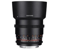 Filmový Samyang 85 T1.5 VDSLR Sony A