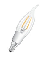 Osram žiarovka Superstar Classic BA 4.5W E14 A+ Teplá biela LED lampa