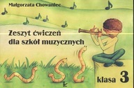 Zeszyt ćwiczeń dla szkół muzycznych klasa 3