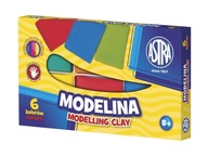 Modelina 6 farieb ASTRA ASTRA papierenské 136849