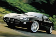 Стекла задний jaguar coupe xk xk8 xkr 00r - фото