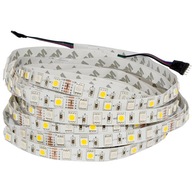 Farebná páska 60 LED RGBW + STUDENÁ SMD5050 IP20 1m