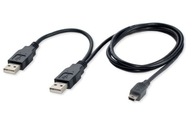 KABEL Y OTG HOST Mini USB 2.0 zasilanie DYSK