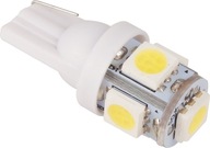 Led w5w t10 5 led 5050 o podwyzszona яркость децилитр