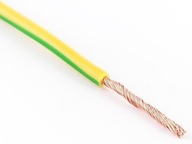 Kabel przewód LgY 1x6 mm2 żółto-zielony 2mb