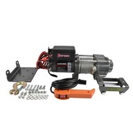 Лебедка 12v atv 3500lbs atv quad трос фаркоп, крюк комплект