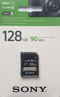 Karta SD 128GB SONY SF-G1UY3 SDXC 90MB/s szybka