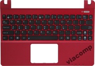Palmrest i klawiatura Asus Eee PC X101 obudowa RED