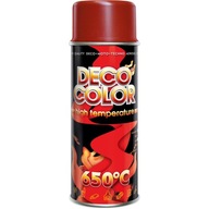 DECO COLOR TEPELNÁ LAK 650 st. 400ml červená