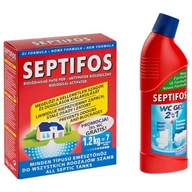 SEPTIFOS 1,2kg + Żel WC 2w1 u_nas-NAJTANIEJ