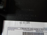 VW TOUAREG 7P cover below steering wheel, 7P1858366A