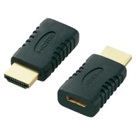 Adapter Przejściówka mini HDMI do HDMI F/M