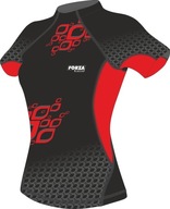 DÁMSKE CYKLISTICKÉ TRIČKO FORZA SPORT RED EYE XL