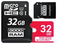 GOODRAM KARTA PAMIĘCI MICRO SD 32GB CLASS 10 UHS