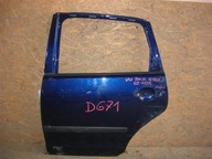 Дверь задняя задние, заднее  левый vw polo 02-08