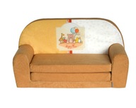 Sofka dziecięca Mini-kanapa łóżko materac fotel