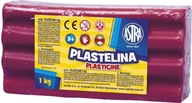 PLASTELINA 1 kg ASTRA DO ŠKÔLKY PURPUROVÁ