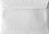 Ozdobné obálky biely vzor ľan C6 120g pozvánky