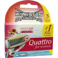 Wilkinson Quattro for women Papaya&Pearl 4 ks