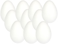 Jajko jajo jaja jajka styropianowe pisanki WIELKANOC, wysokość 10cm/10szt.