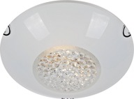 Stropné Svietidlo sklenený okrúhly pre dve žiarovky 2xE27