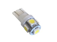 LED dióda L954 - W5W 5xSMD5050 biela