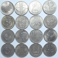 Sada 8 pamätných mincí 10 PLN 1967 - 1972