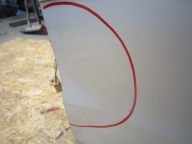 Tür VW Polo 6Q0 links hinten