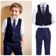 Oblek pre chlapca chlapčenská súprava chlapčenská košeľa 110 116