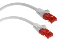 Patchcord U/UTP 6 Maclean RJ45 / RJ45 1 m biela